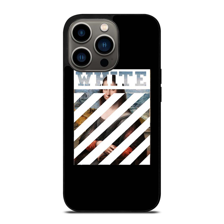 OFF WHITE MONALISA iPhone 13 Pro Case Cover