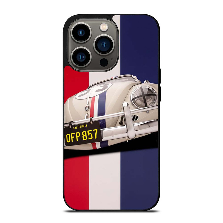 VW VOLKSWAGEN BEETLE HERBIE iPhone 13 Pro Case Cover VW VOLKSWAGEN BEETLE HERBIE iPhone 13 Pro Case Cover