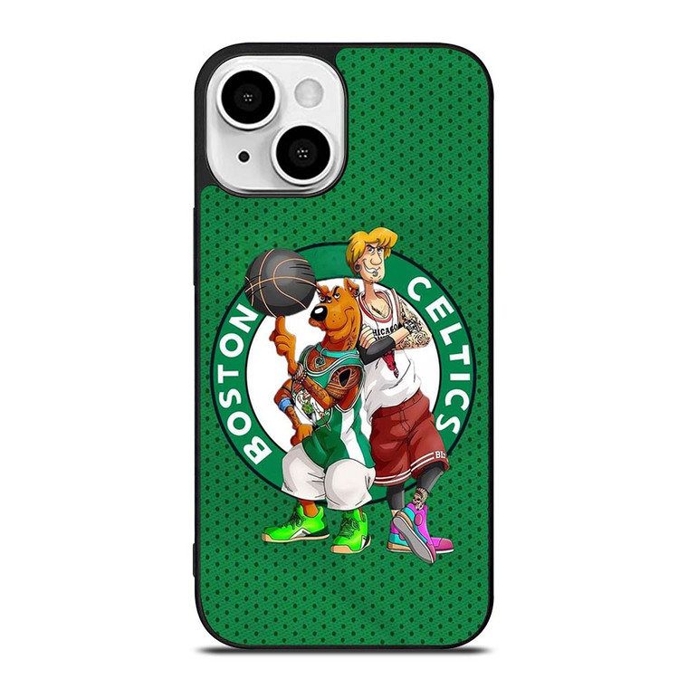 BOSTON CELTICS LOGO SCOOBY DOO iPhone 13 Mini Case Cover