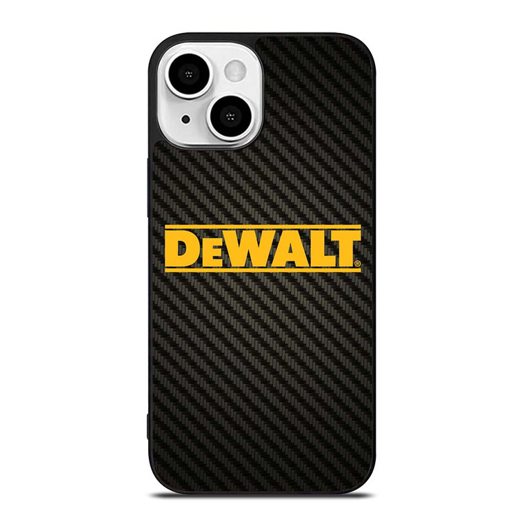 DEWALT TOOLS LOGO CARBON iPhone 13 Mini Case Cover