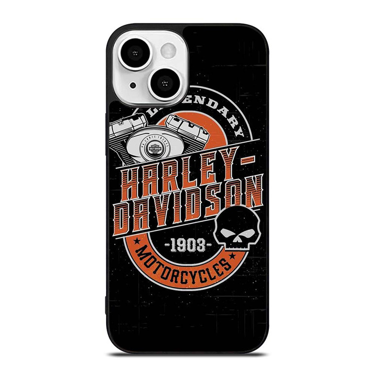 HARLEY DAVIDSON MOTORCYCLE LEGENDARY iPhone 13 Mini Case Cover
