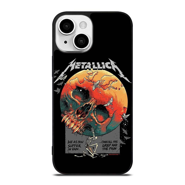 METALLICA BAND ICON SKULL iPhone 13 Mini Case Cover