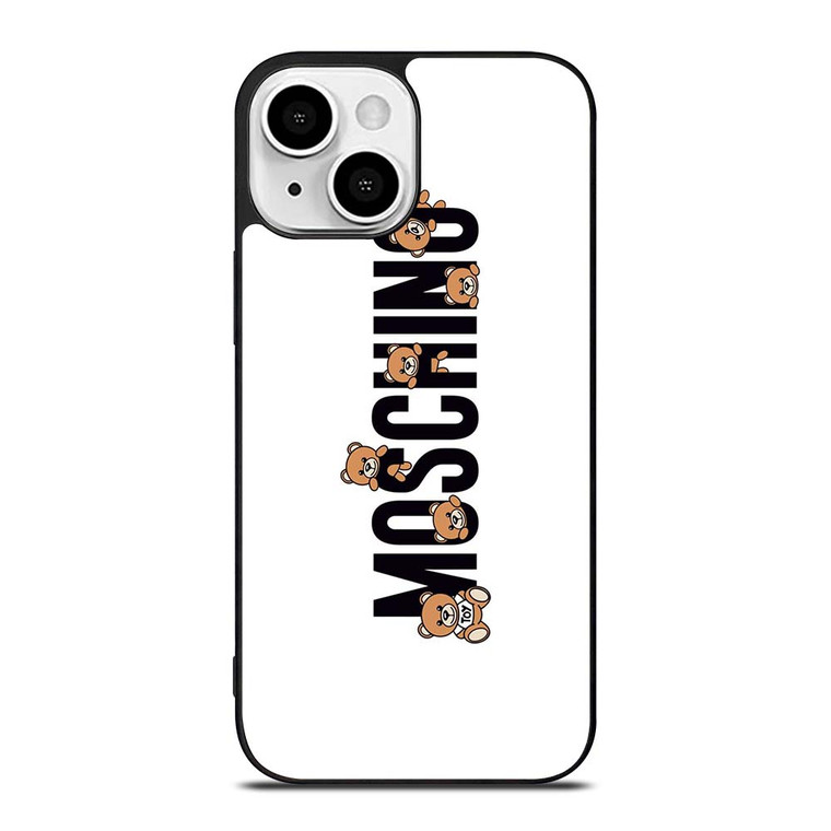 MOSCHINO BEAR LOGO iPhone 13 Mini Case Cover
