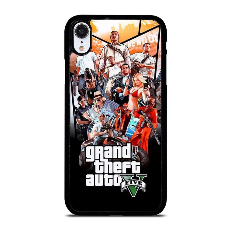 GRAND THEFT AUTO V GTA 5 iPhone XR Case Cover
