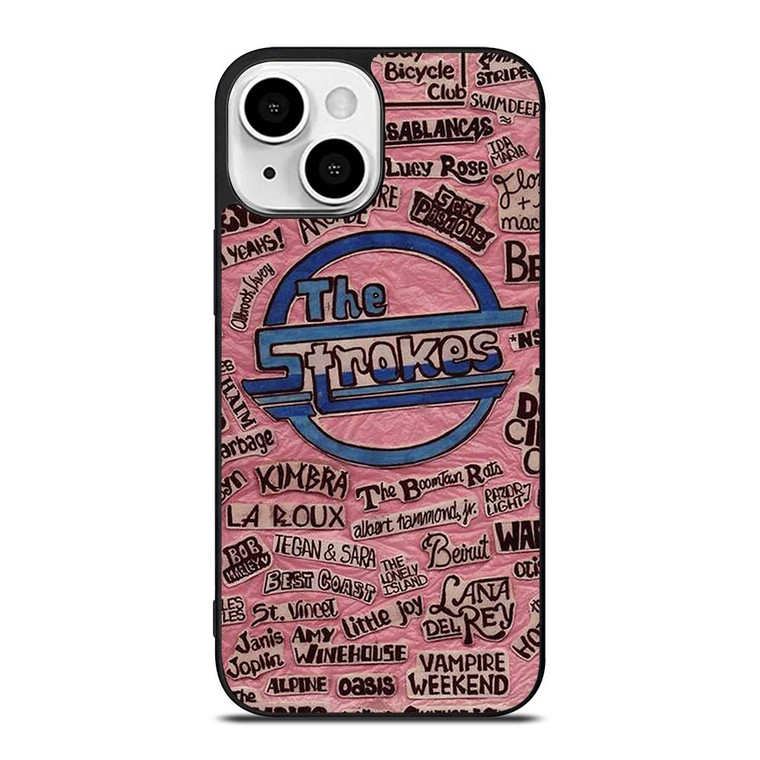 THE STROKES AND FAMOUS BAND LOGO iPhone 13 Mini Case Cover