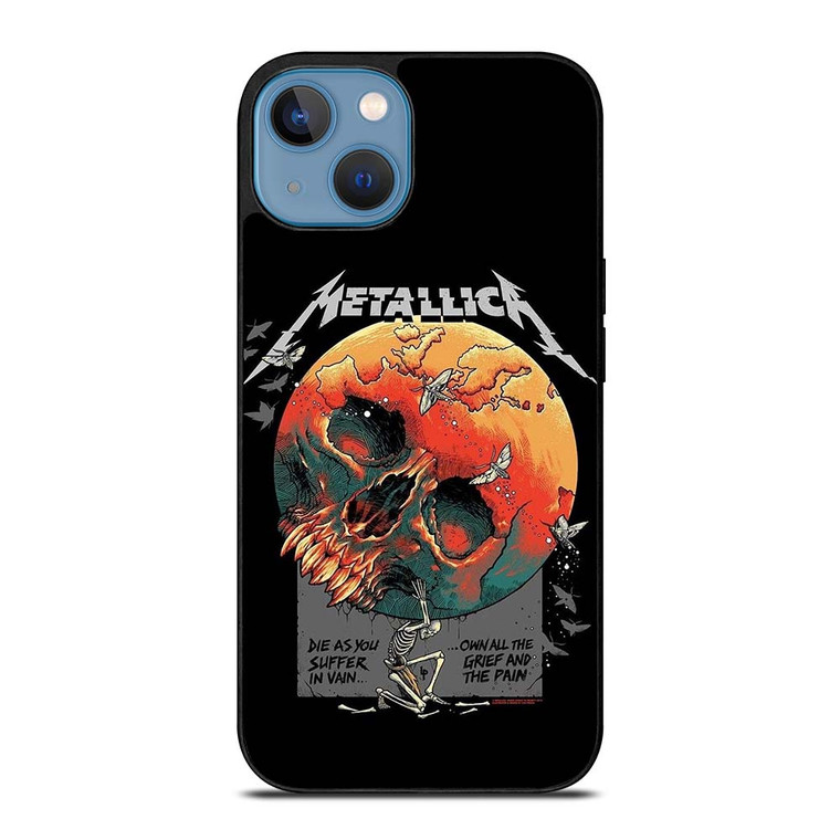 METALLICA BAND ICON SKULL iPhone 13 Case Cover