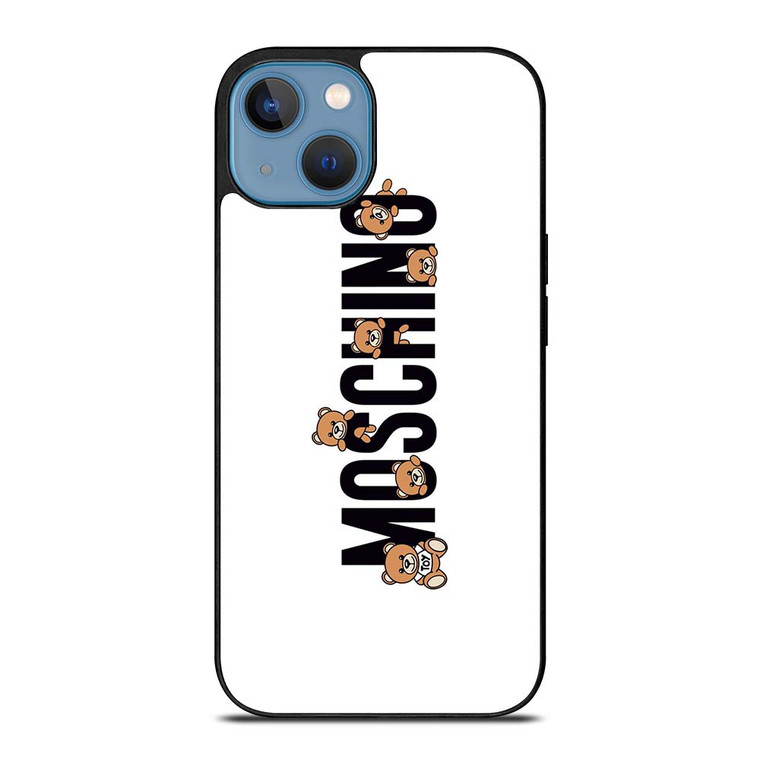 MOSCHINO BEAR LOGO iPhone 13 Case Cover