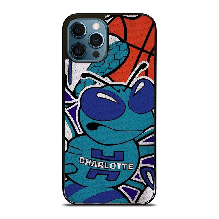 CHARLOTTE HORNETS BASKTEBALL TEAM LOGO iPhone 12 Pro Max Case Cover