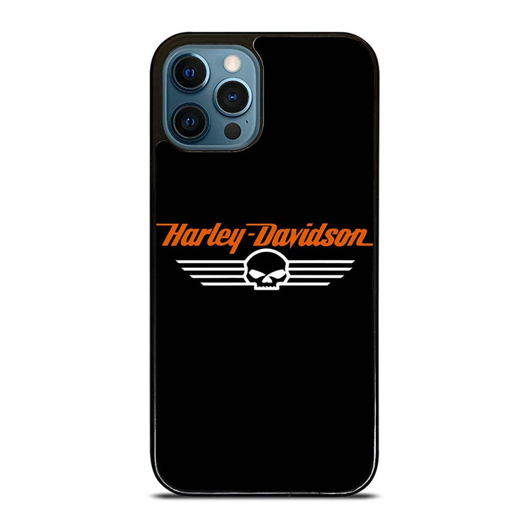 HARLEY DAVIDSON LOGO SKULL iPhone 12 Pro Max Case Cover