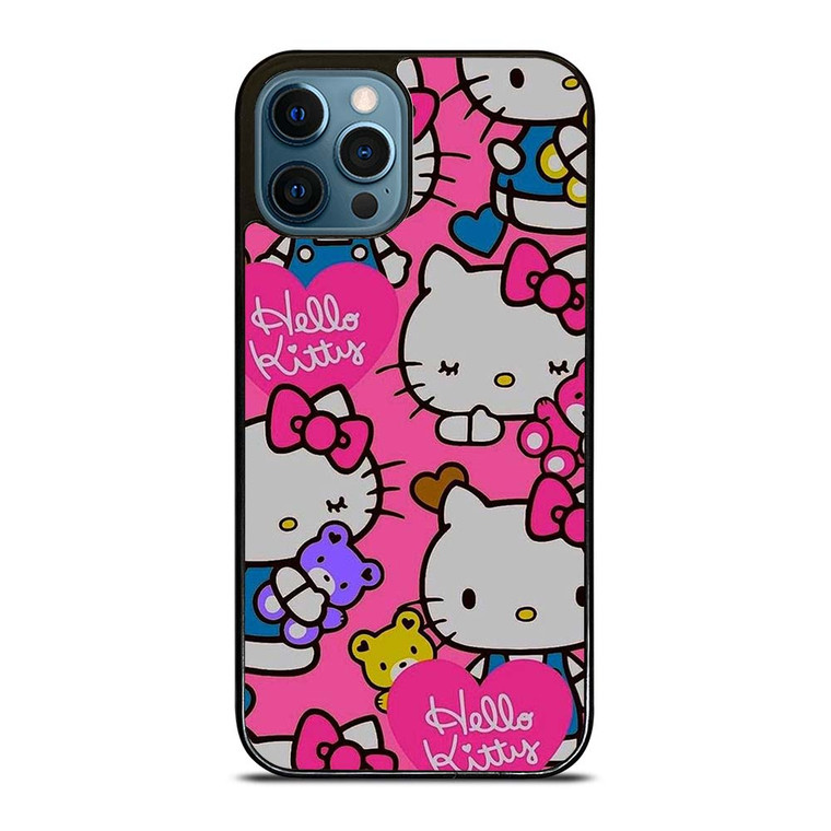 HELLO KITTY CAT PINK iPhone 12 Pro Max Case Cover
