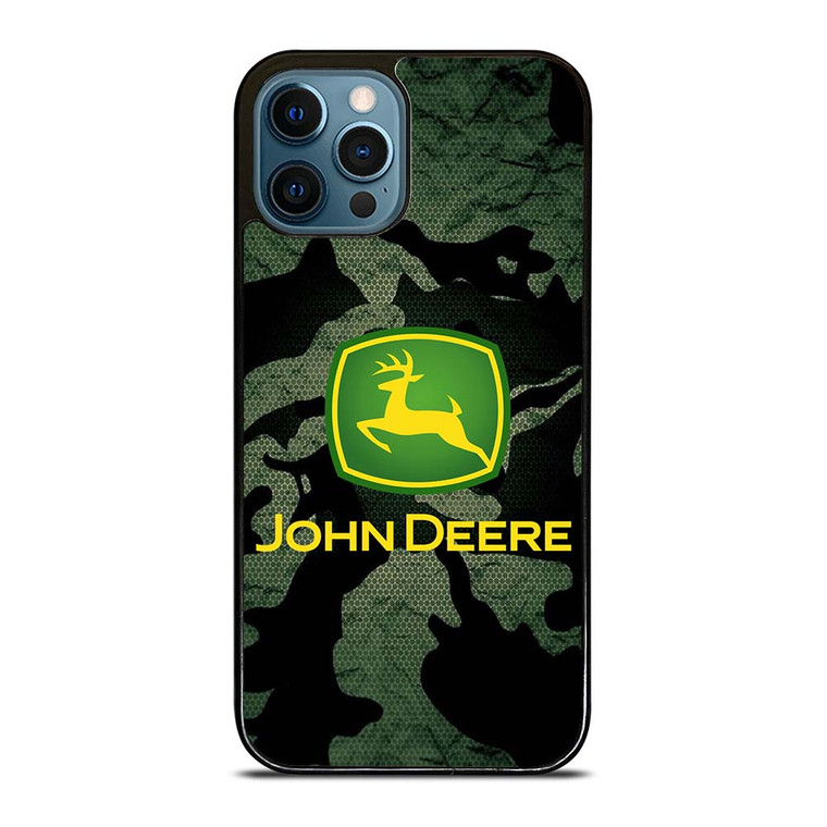 JOHN DEERE TRACTOR LOGO CAMO iPhone 12 Pro Max Case Cover