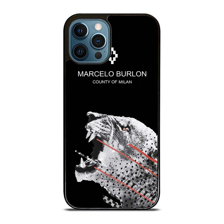 MARCELO BURLON TIGER LOGO iPhone 12 Pro Max Case Cover
