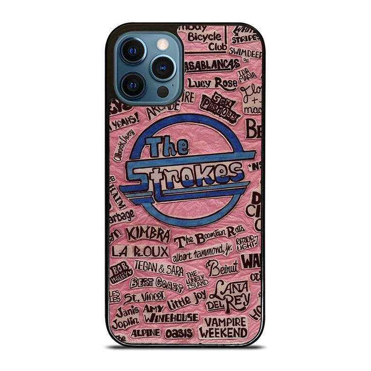 THE STROKES AND FAMOUS BAND LOGO iPhone 12 Pro Max Case Cover