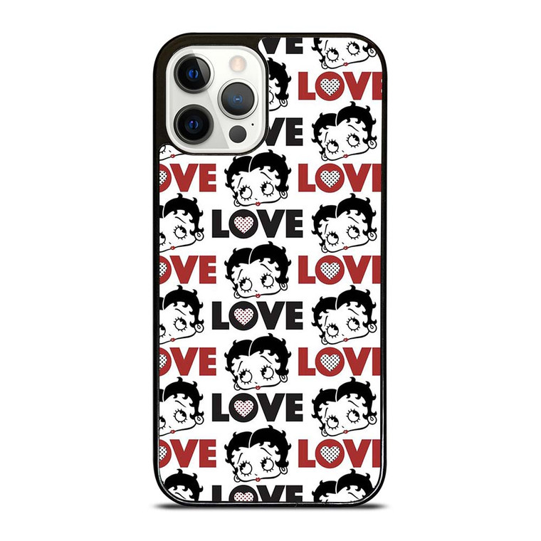 BETTY BOOP LOVE iPhone 12 Pro Case Cover