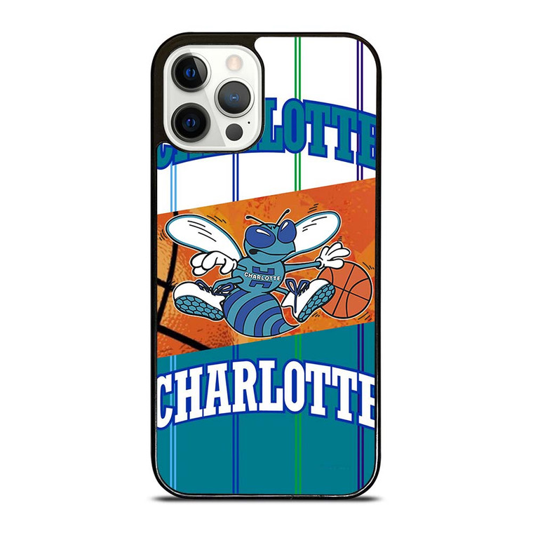 CHARLOTTE HORNETS BASKTEBALL LOGO iPhone 12 Pro Case Cover
