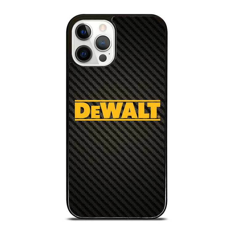 DEWALT TOOLS LOGO CARBON iPhone 12 Pro Case Cover DEWALT TOOLS LOGO CARBON iPhone 12 Pro Case Cover