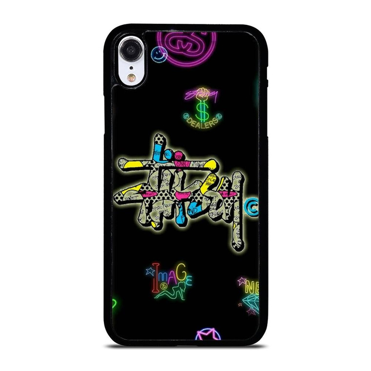 STUSSY LOGO COLOR FULL iPhone XR Case Cover