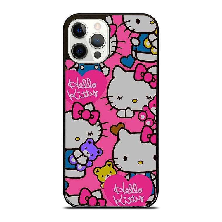 HELLO KITTY CAT PINK iPhone 12 Pro Case Cover HELLO KITTY CAT PINK iPhone 12 Pro Case Cover