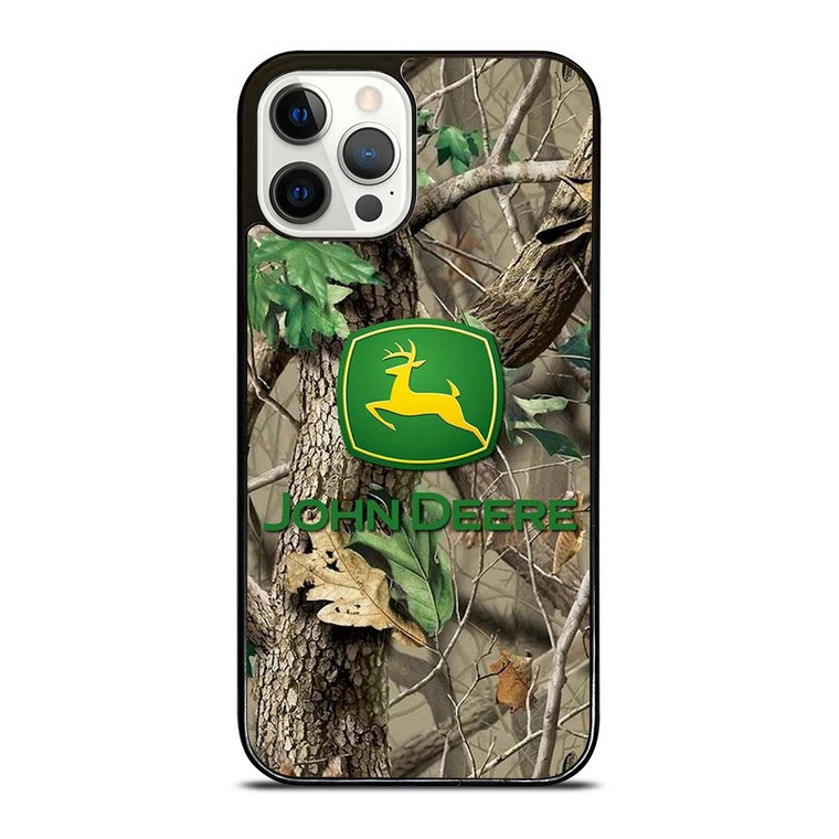 JOHN DEERE TRACTOR LOGO CAMO ICON iPhone 12 Pro Case Cover