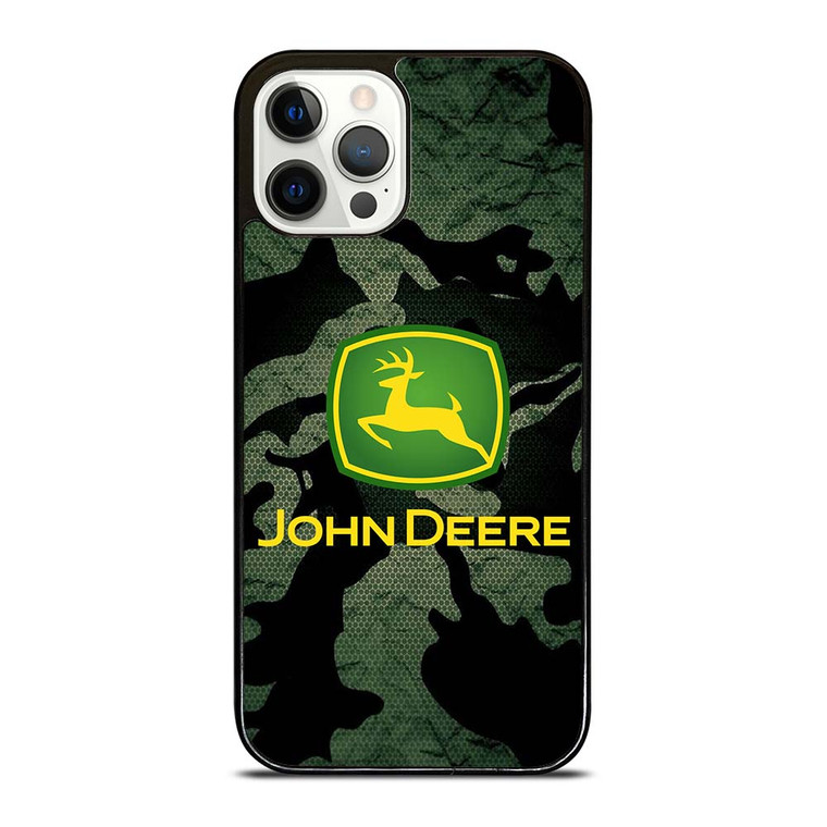 JOHN DEERE TRACTOR LOGO CAMO iPhone 12 Pro Case Cover