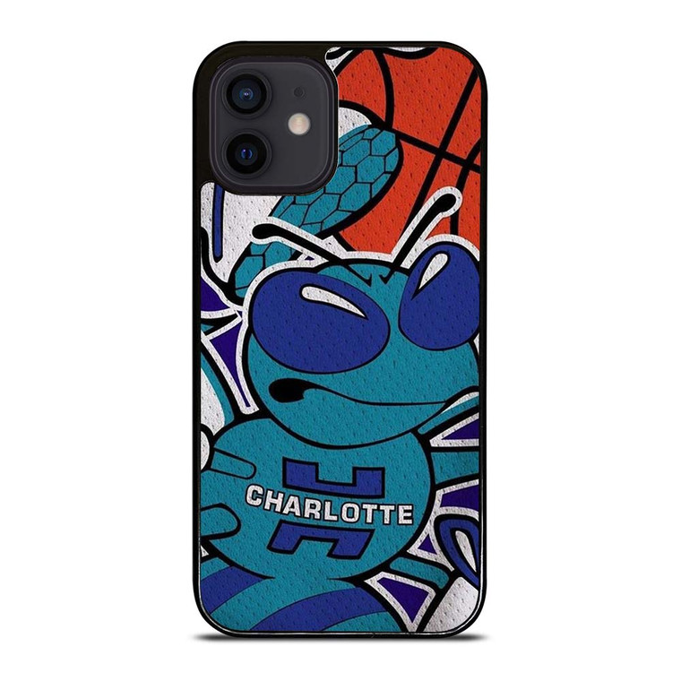 CHARLOTTE HORNETS BASKTEBALL TEAM LOGO iPhone 12 Mini Case Cover