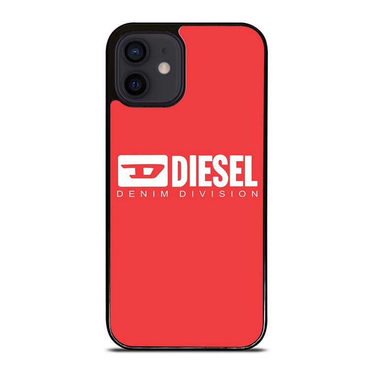 DIESEL LOGO DENIM DIVISION iPhone 12 Mini Case Cover
