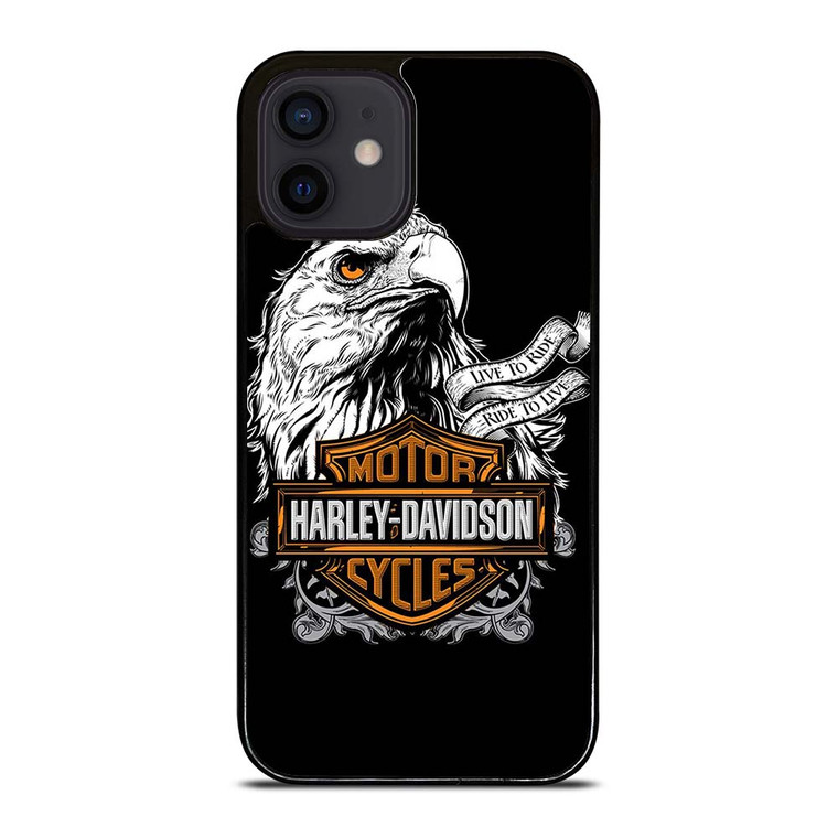 HARLEY DAVIDSON LOGO EAGLE iPhone 12 Mini Case Cover