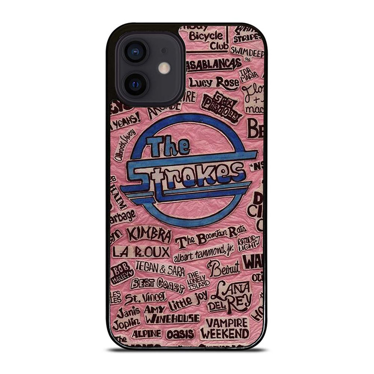 THE STROKES AND FAMOUS BAND LOGO iPhone 12 Mini Case Cover