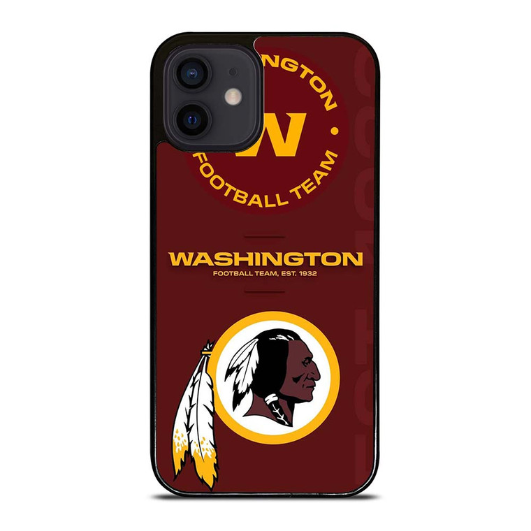 WASHINGTON REDSKINS LOGO FOOTBALL TEAM iPhone 12 Mini Case Cover