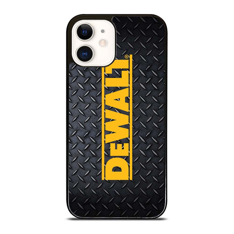 DEWALT TOOLS LOGO METAL iPhone 12 Case Cover DEWALT TOOLS LOGO METAL iPhone 12 Case Cover