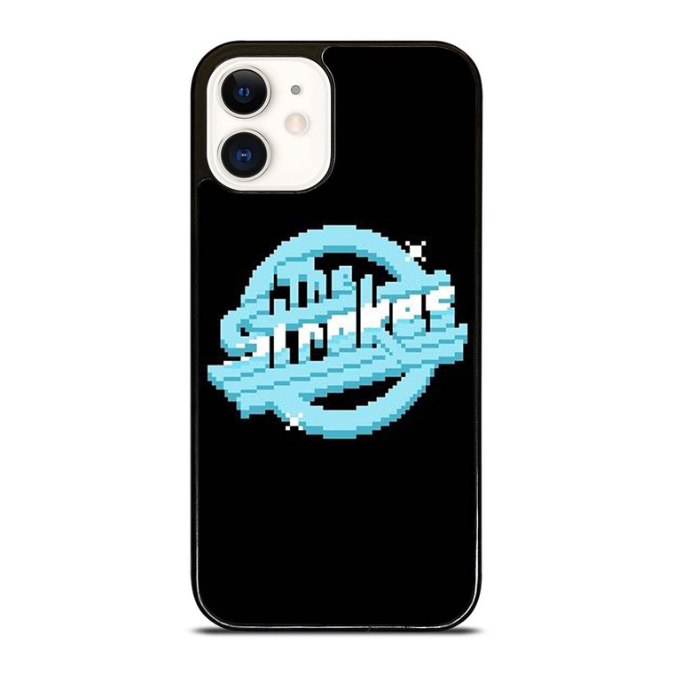 THE STROKES BAND PIXEL LOGO iPhone 12 Case Cover