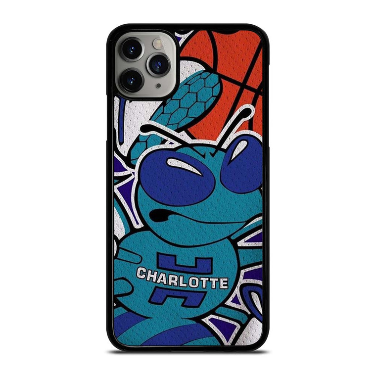 CHARLOTTE HORNETS BASKTEBALL TEAM LOGO iPhone 11 Pro Max Case Cover