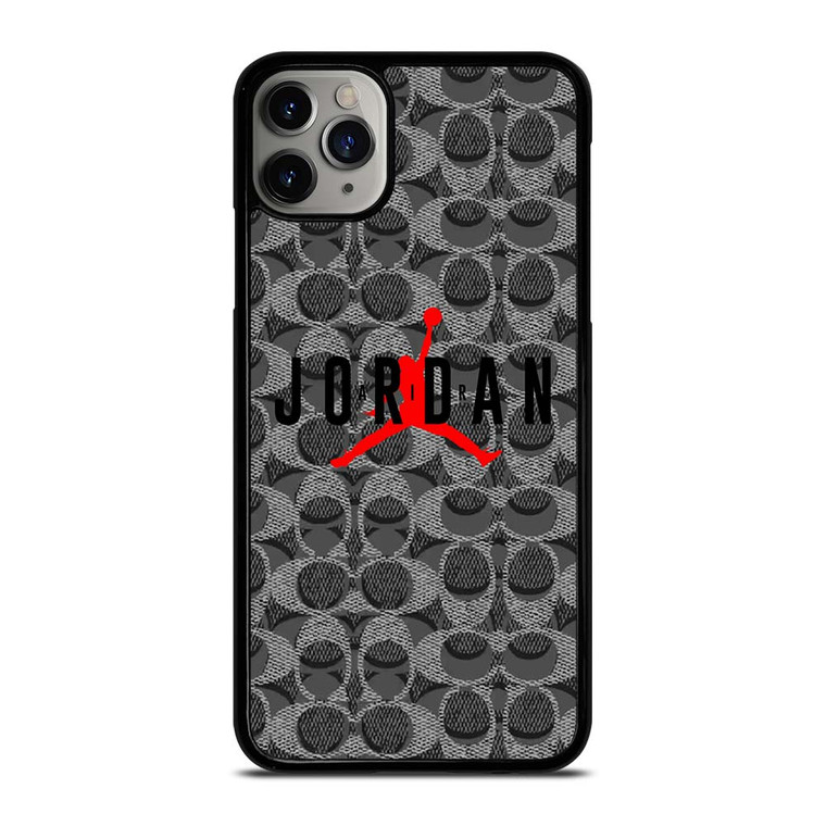 COACH NEW YORK AIR JORDAN BLACK iPhone 11 Pro Max Case Cover