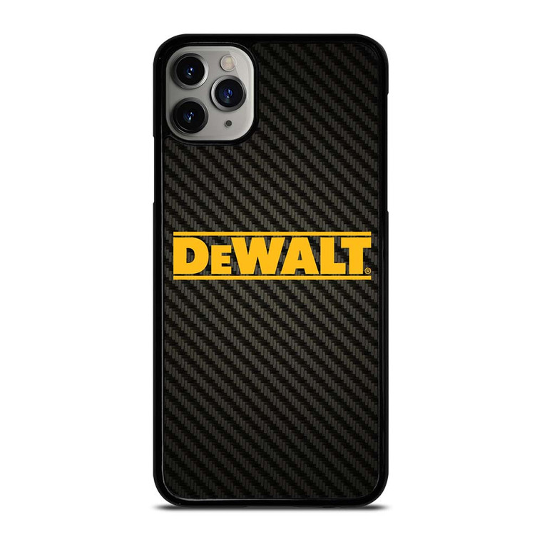 DEWALT TOOLS LOGO CARBON iPhone 11 Pro Max Case Cover