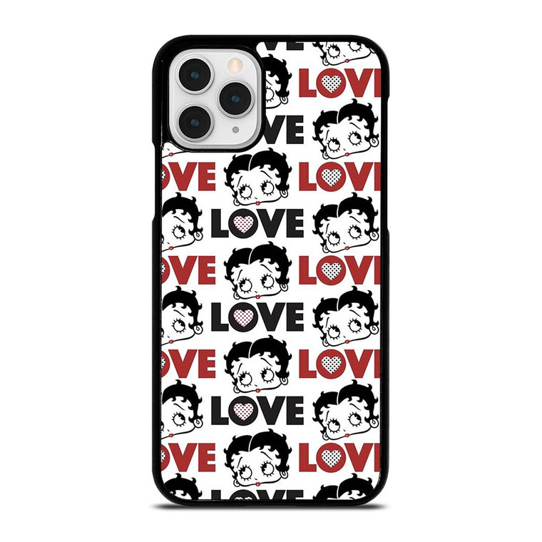 BETTY BOOP LOVE iPhone 11 Pro Case Cover