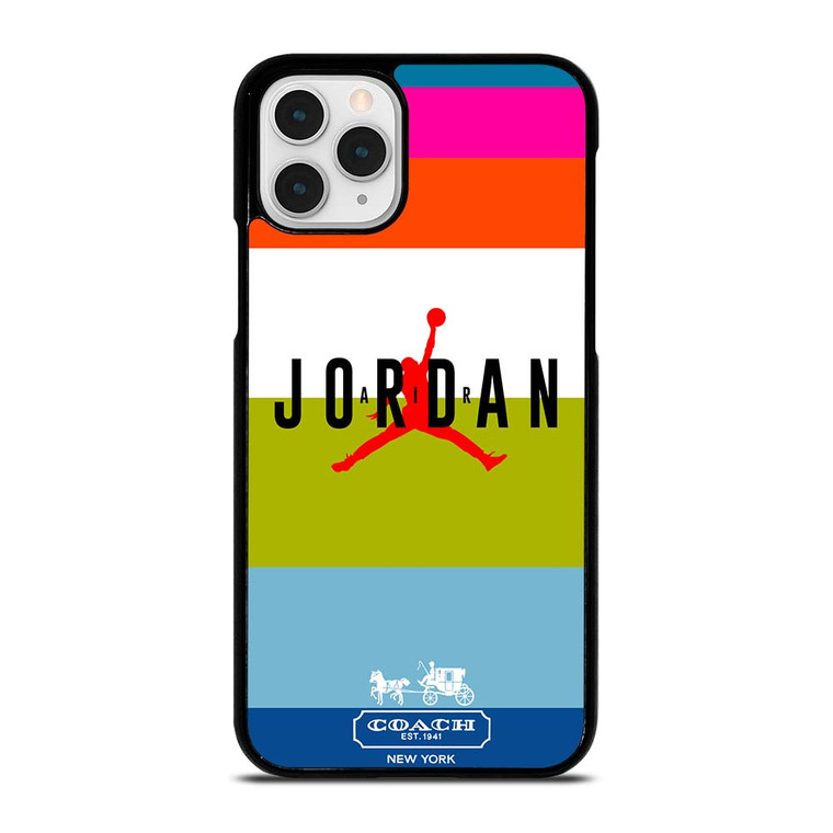 COACH NEW YORK AIR JORDAN STRIPE iPhone 11 Pro Case Cover