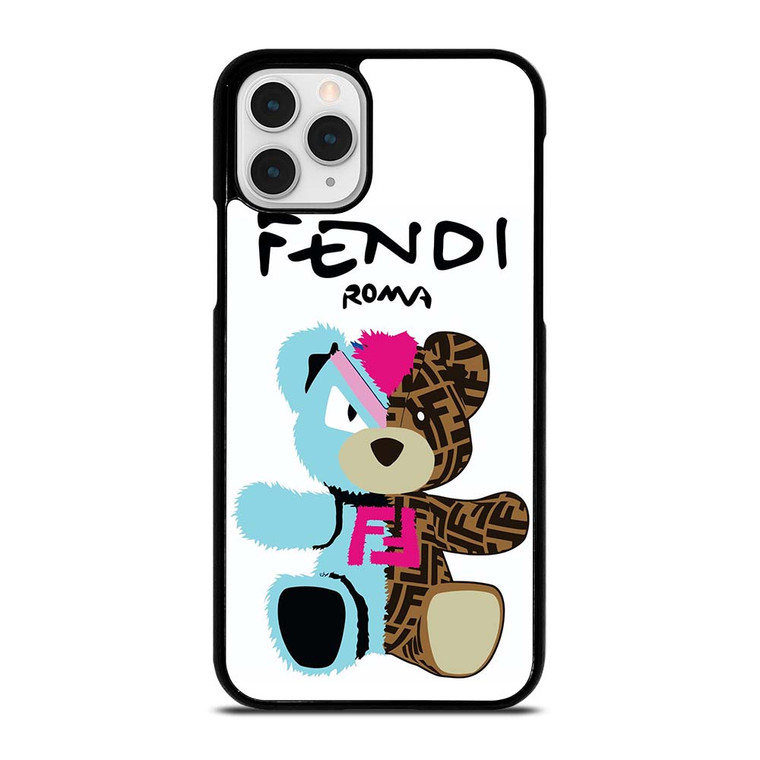 FENDI ROMA BEAR LOGO iPhone 11 Pro Case Cover