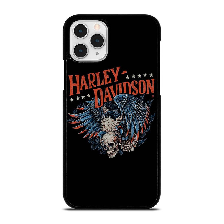 HARLEY DAVIDSON LOGO SKULL EAGLE iPhone 11 Pro Case Cover