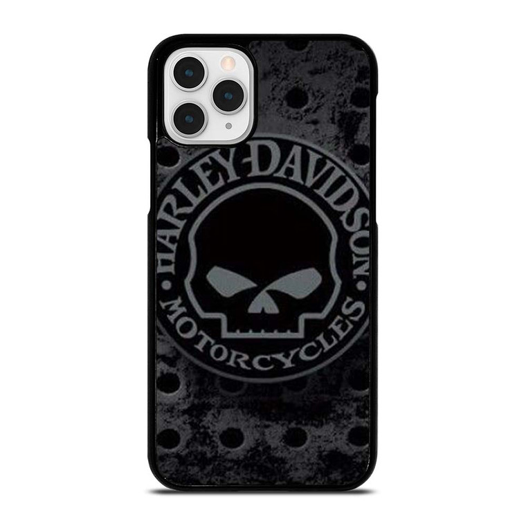 HARLEY DAVIDSON MOTORCYCLE IRON SKULL iPhone 11 Pro Case Cover
