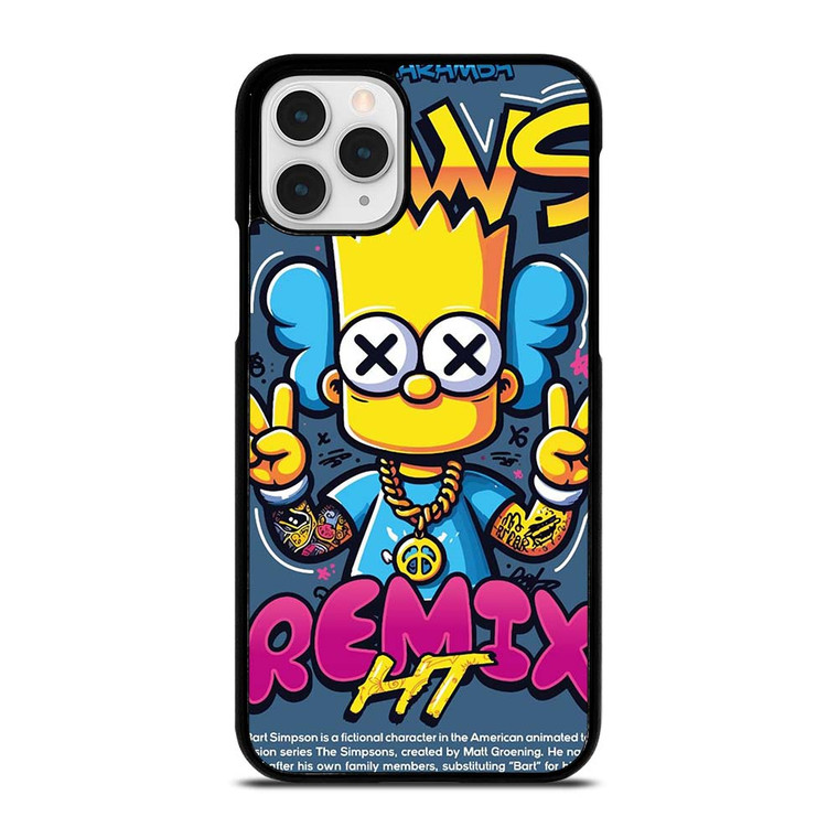 KAWS X BART SIMPSONS iPhone 11 Pro Case Cover