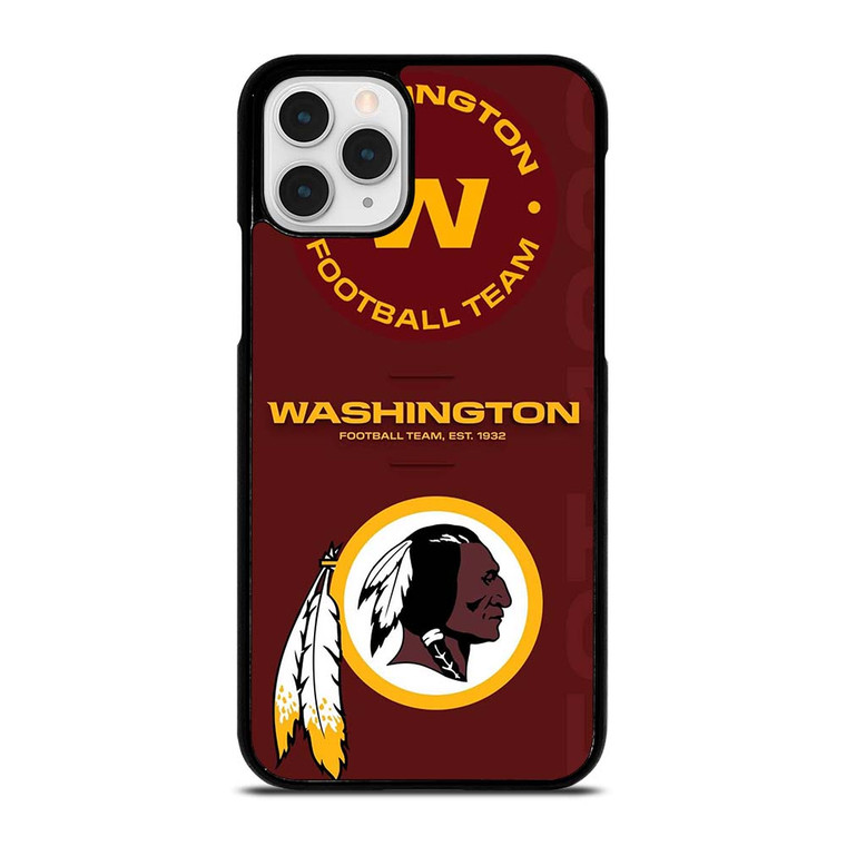 WASHINGTON REDSKINS LOGO FOOTBALL TEAM iPhone 11 Pro Case Cover