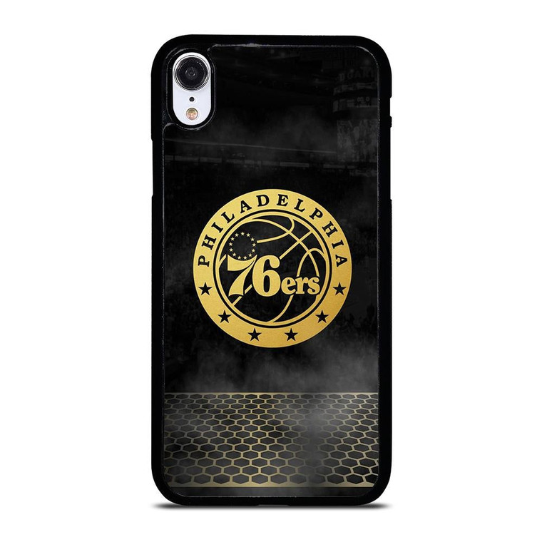 PHILADELPHIA 76ERS GOLD LOGO iPhone XR Case Cover