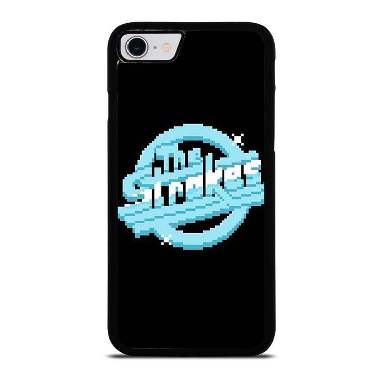 THE STROKES BAND PIXEL LOGO iPhone SE 2022 Case Cover
