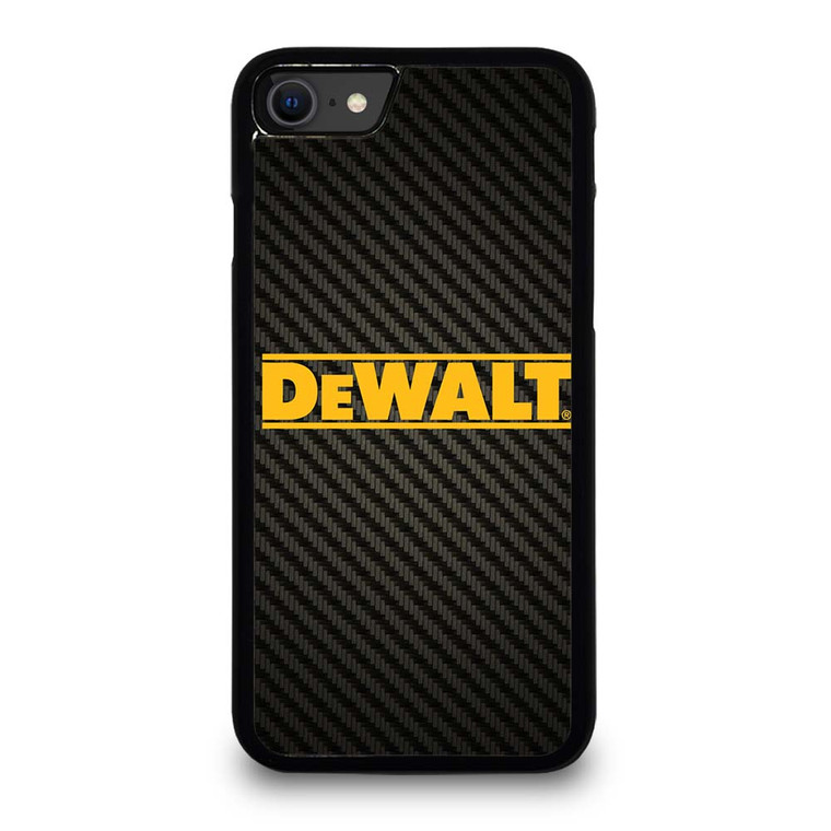 DEWALT TOOLS LOGO CARBON iPhone SE 2020 Case Cover