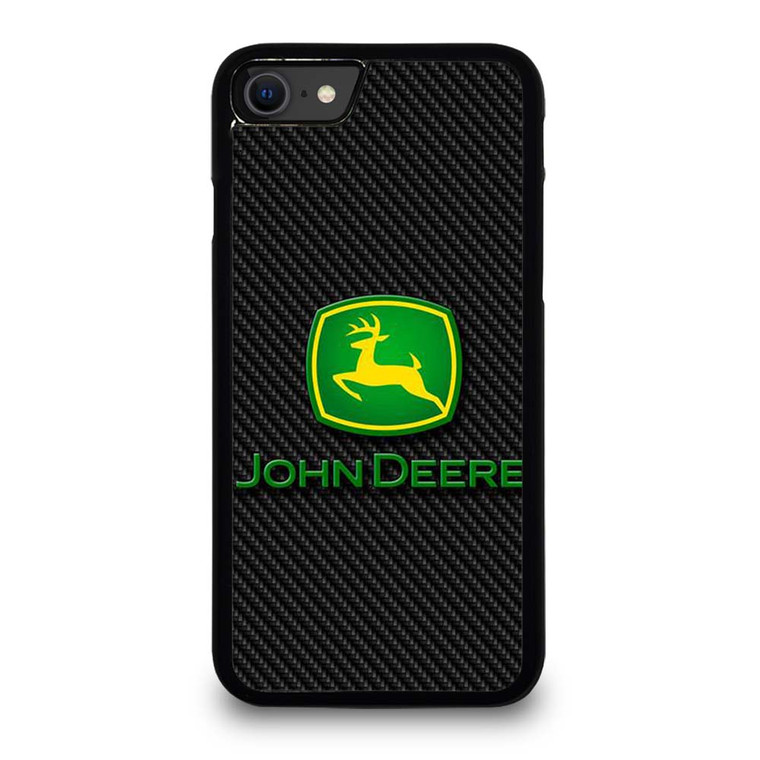 JOHN DEERE CARBON LOGO iPhone SE 2020 Case Cover