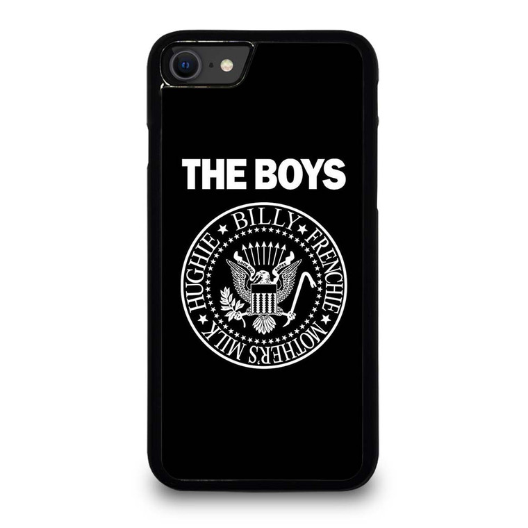 THE BOYS SUPERHEROES LOGO iPhone SE 2020 Case Cover