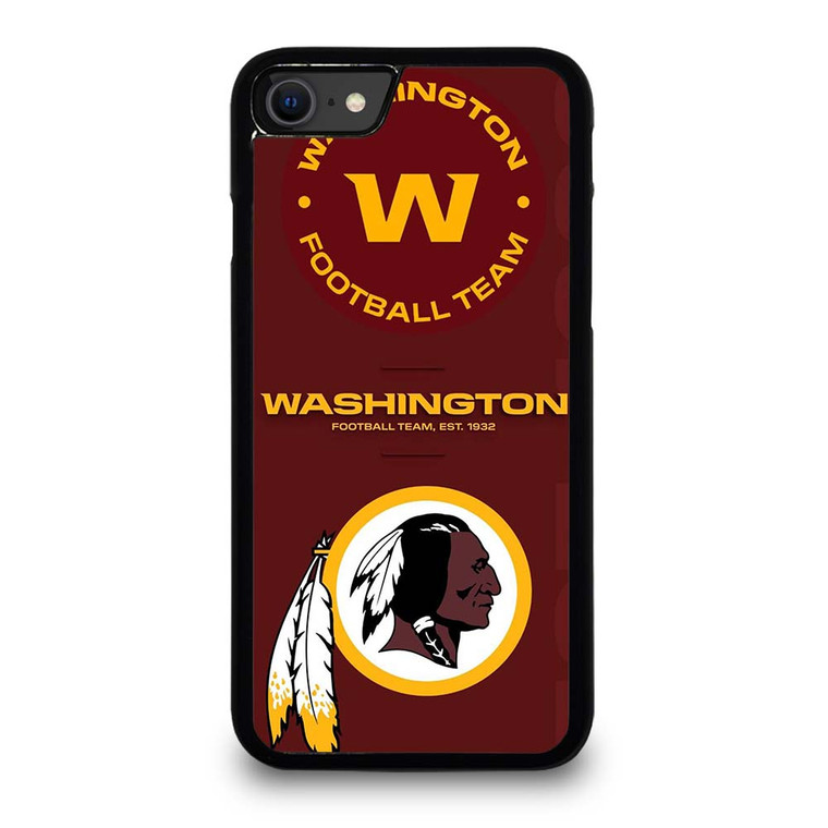 WASHINGTON REDSKINS LOGO FOOTBALL TEAM iPhone SE 2020 Case Cover
