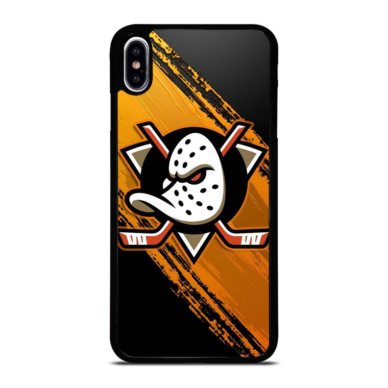 ANAHEIM DUCKS HOCKEY TEAM LOGO iPhone XS Max Case Cover