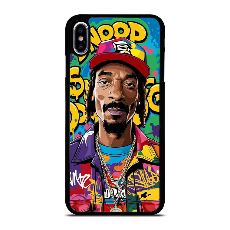 SNOOP DOGG ART RAPPER iPhone XS Max Case Cover