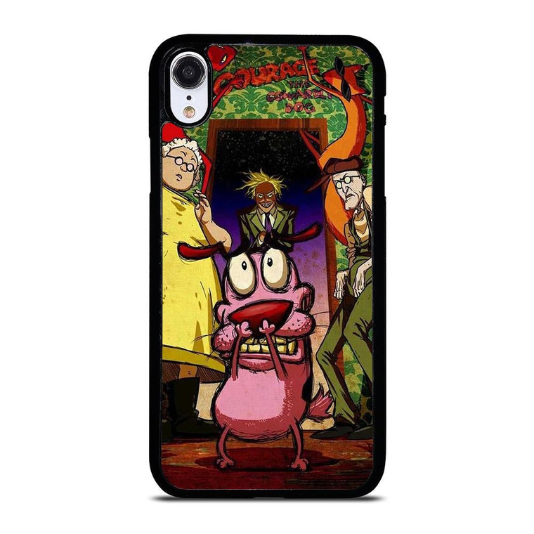 COURAGE THE COWARDLY DOG ART iPhone XR Case Cover